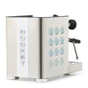 Rocket Espresso Appartamento TCA Espresso Machine - Stainless Steel with White Stripe