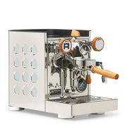 Rocket Espresso Appartamento TCA Espresso Machine - Stainless Steel with White Stripe