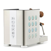 Rocket Espresso Appartamento TCA Espresso Machine - Stainless Steel with White Stripe