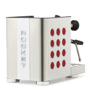 Rocket Espresso Appartamento TCA Espresso Machine - Stainless Steel with White Stripe