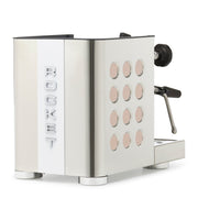 Rocket Espresso Appartamento TCA Espresso Machine - Stainless Steel with White Stripe