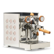 Rocket Espresso Appartamento TCA Espresso Machine - Stainless Steel with White Stripe