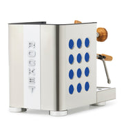 Rocket Espresso Appartamento TCA Espresso Machine - Stainless Steel with White Stripe