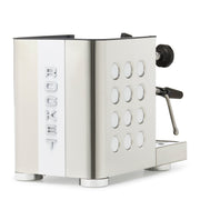 Rocket Espresso Appartamento TCA Espresso Machine - Stainless Steel with White Stripe