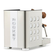 Rocket Espresso Appartamento TCA Espresso Machine - Stainless Steel with White Stripe