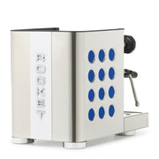 Rocket Espresso Appartamento TCA Espresso Machine - Stainless Steel with White Stripe