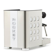 Rocket Espresso Appartamento TCA Espresso Machine - Stainless Steel with White Stripe