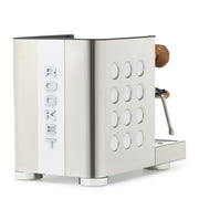 Rocket Espresso Appartamento TCA Espresso Machine - Stainless Steel with White Stripe