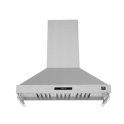 FORNO Venezia 48-Inch Wall-Mount Ducted Range Hood, 900 CFM, Touch Controls, LED Lighting, Stainless Steel (FRHWM5503-48)