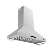 FORNO Venezia 48-Inch Wall-Mount Ducted Range Hood, 900 CFM, Touch Controls, LED Lighting, Stainless Steel (FRHWM5503-48)
