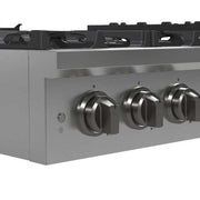Forno Spezia 36-Inch Gas Rangetop with 6 Sealed Burners, Stainless Steel (Model FCTGS5751-36)