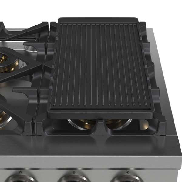 Forno Spezia 36-Inch Gas Rangetop with 6 Sealed Burners, Stainless Steel (Model FCTGS5751-36)