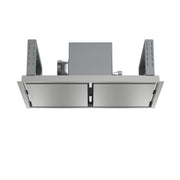 Forno Arezzo 44-Inch Ceiling-Mount Range Hood, 1200 CFM, Stainless Steel (FRHRE5312-44)