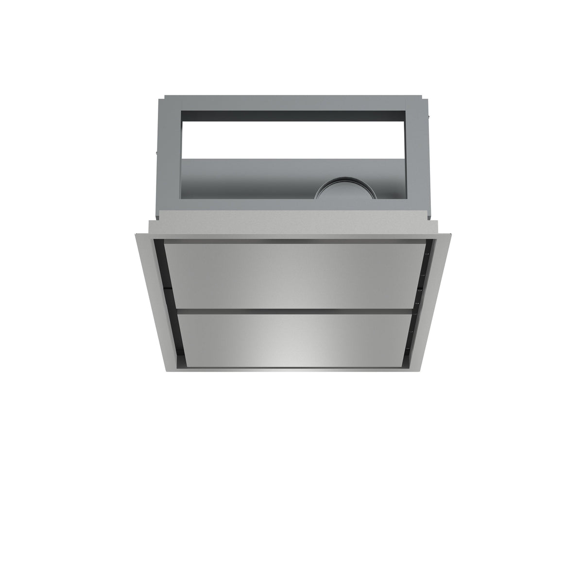 Forno Arezzo 44-Inch Ceiling-Mount Range Hood, 1200 CFM, Stainless Steel (FRHRE5312-44)