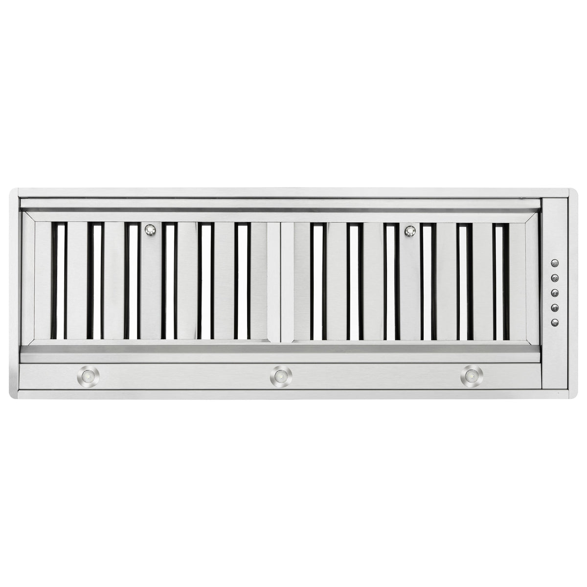 Forno Frassanito 30-Inch Ceiling-Mount Range Hood, 450 CFM, Stainless Steel (FRHRE5346-30)