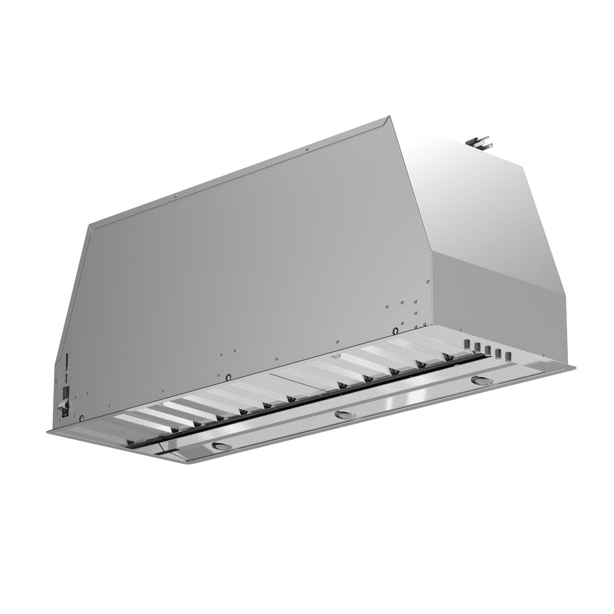 Forno Frassanito 30-Inch Ceiling-Mount Range Hood, 450 CFM, Stainless Steel (FRHRE5346-30)