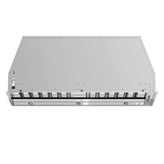 Forno Frassanito 30-Inch Ceiling-Mount Range Hood, 450 CFM, Stainless Steel (FRHRE5346-30)