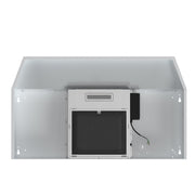 FORNO Cappa 30-Inch Under-Cabinet Range Hood, 200 CFM, Convertible, White (FRHUC5200-30WHT)