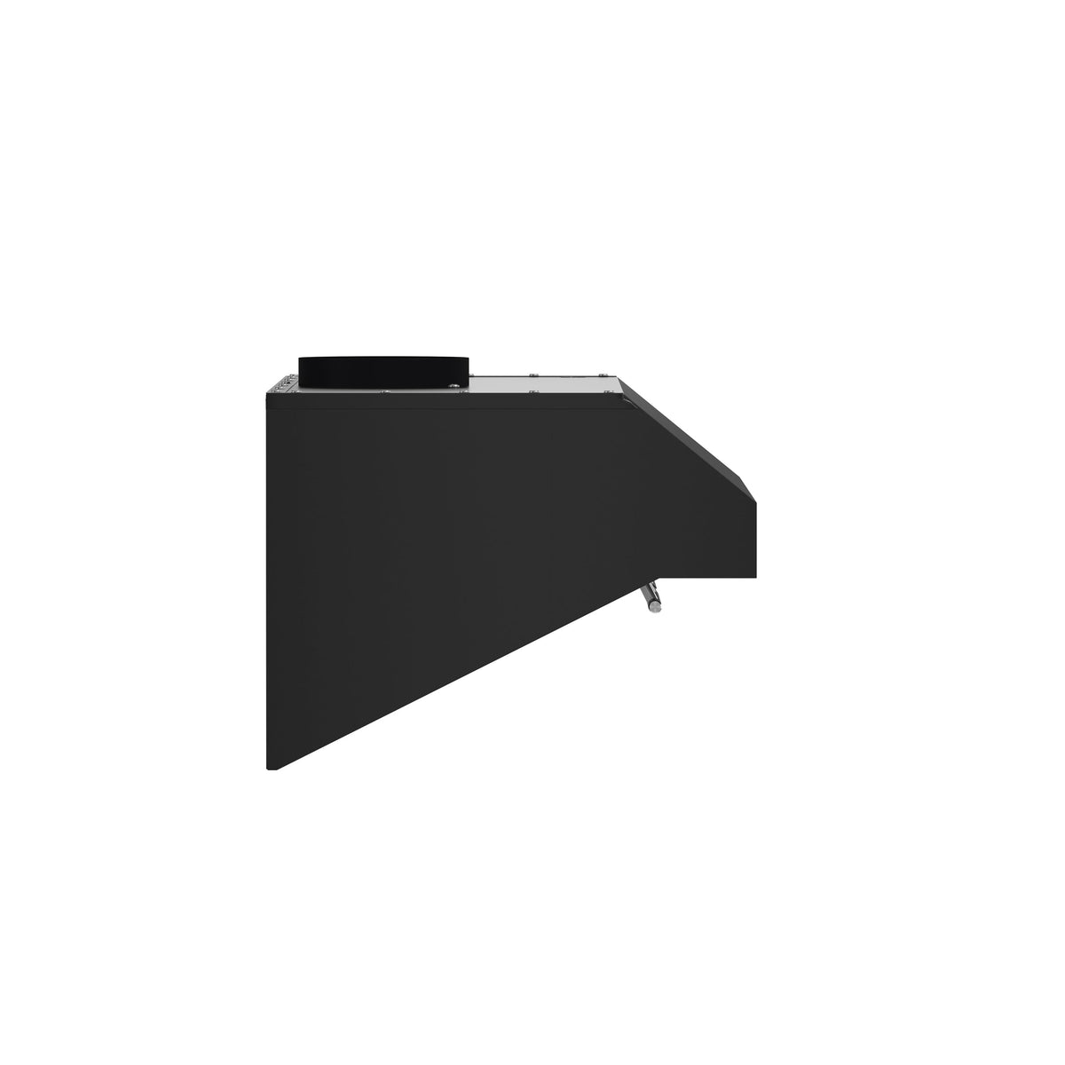 Forno Bari 30-Inch Under-Cabinet Range Hood, 400 CFM, Black with Stainless Steel Handles (FRHUC5255-30BLK)