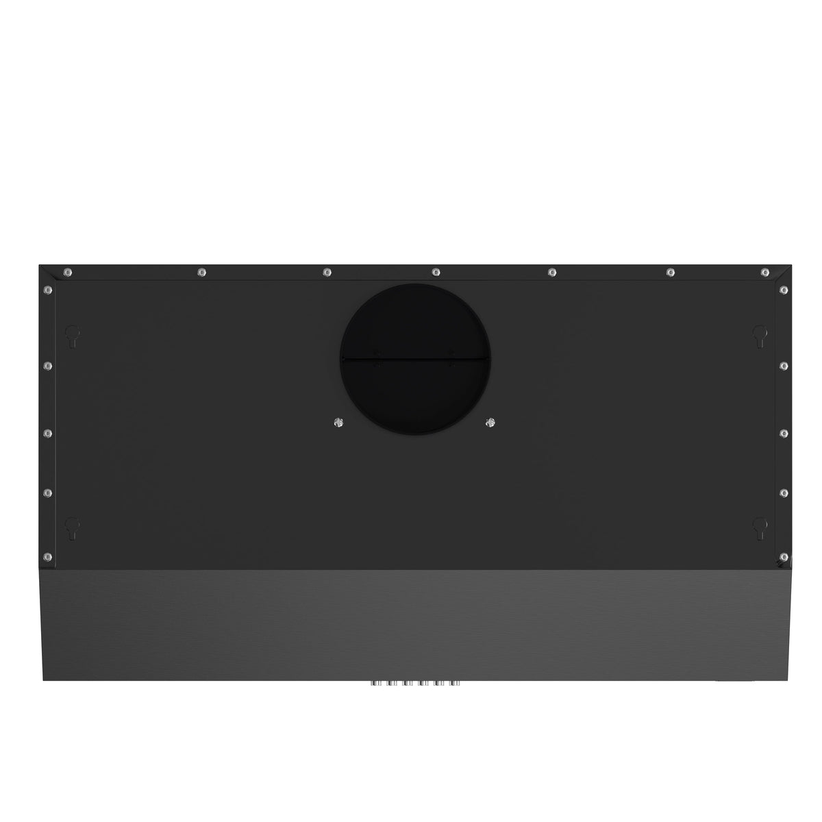 Forno Bari 30-Inch Under-Cabinet Range Hood, 400 CFM, Black with Antique Brass Handles (FRHUC5255-30BLK)
