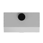 Forno Bari 30-Inch Under-Cabinet Range Hood, 400 CFM, White with Antique Brass Handles (Model FRHUC5255-30WHT)