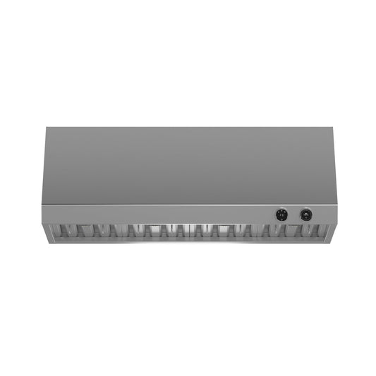 FORNO Biagio 48-Inch Wall-Mount Range Hood, 1200 CFM, Stainless Steel (Model FRHWM5009-48)