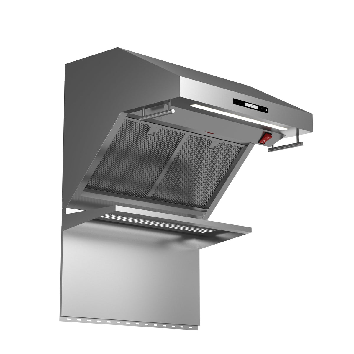 Forno Savona 30-Inch Wall-Mount Range Hood with Backsplash, 600 CFM, Stainless Steel, Hybrid Filters (Model FRHWM5029-30HB)
