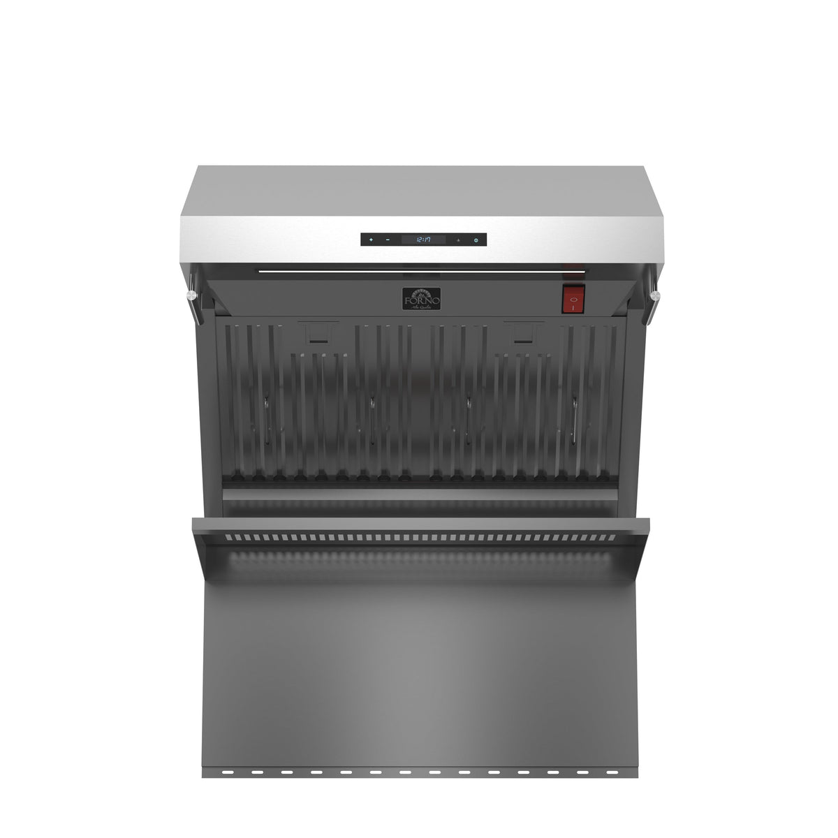 Forno Savona 30-Inch Wall-Mounted Range Hood with Backsplash, 600 CFM, Baffle Filters (Model FRHWM5029-30)