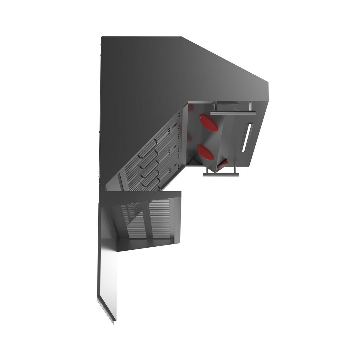FORNO Savona 48-Inch Wall-Mount Range Hood, 1200 CFM, Stainless Steel, Baffle Filters, Backsplash, FRHWM5029-48