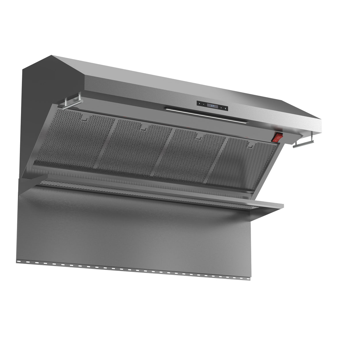 FORNO Savona 60-Inch Wall Mount Range Hood, 1200 CFM, Stainless Steel, Model FRHWM5029-60HB