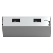 FORNO Savona 60-Inch Wall Mount Range Hood, 1200 CFM, Stainless Steel, Model FRHWM5029-60HB