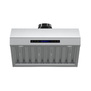 FORNO Palazzo 30-Inch Wall-Mount Range Hood, 500 CFM, Stainless Steel (Model FRHWM5030-30)