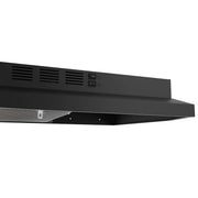 FORNO Cappa 30-Inch Under-Cabinet Convertible Range Hood, 200 CFM, Black (FRHUC5200-30BLK)