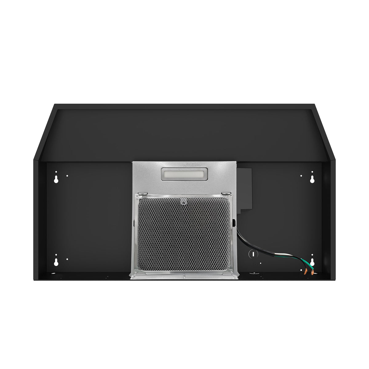 FORNO Cappa 30-Inch Under-Cabinet Convertible Range Hood, 200 CFM, Black (FRHUC5200-30BLK)