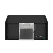 FORNO Cappa 30-Inch Under-Cabinet Convertible Range Hood, 200 CFM, Black (FRHUC5200-30BLK)