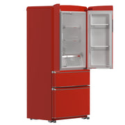 Forno Espresso Luigi 33-Inch French Door Refrigerator, 18 Cu. Ft., Red (Model FFFFD1791-33RED)
