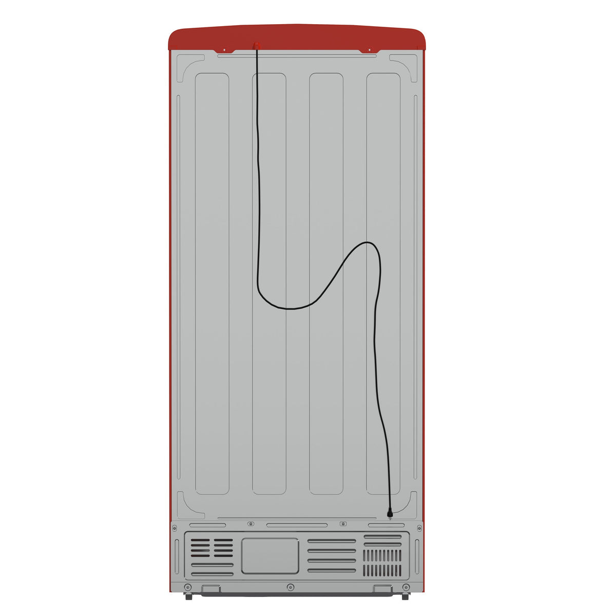 Forno Espresso Luigi 33-Inch French Door Refrigerator, 18 Cu. Ft., Red (Model FFFFD1791-33RED)