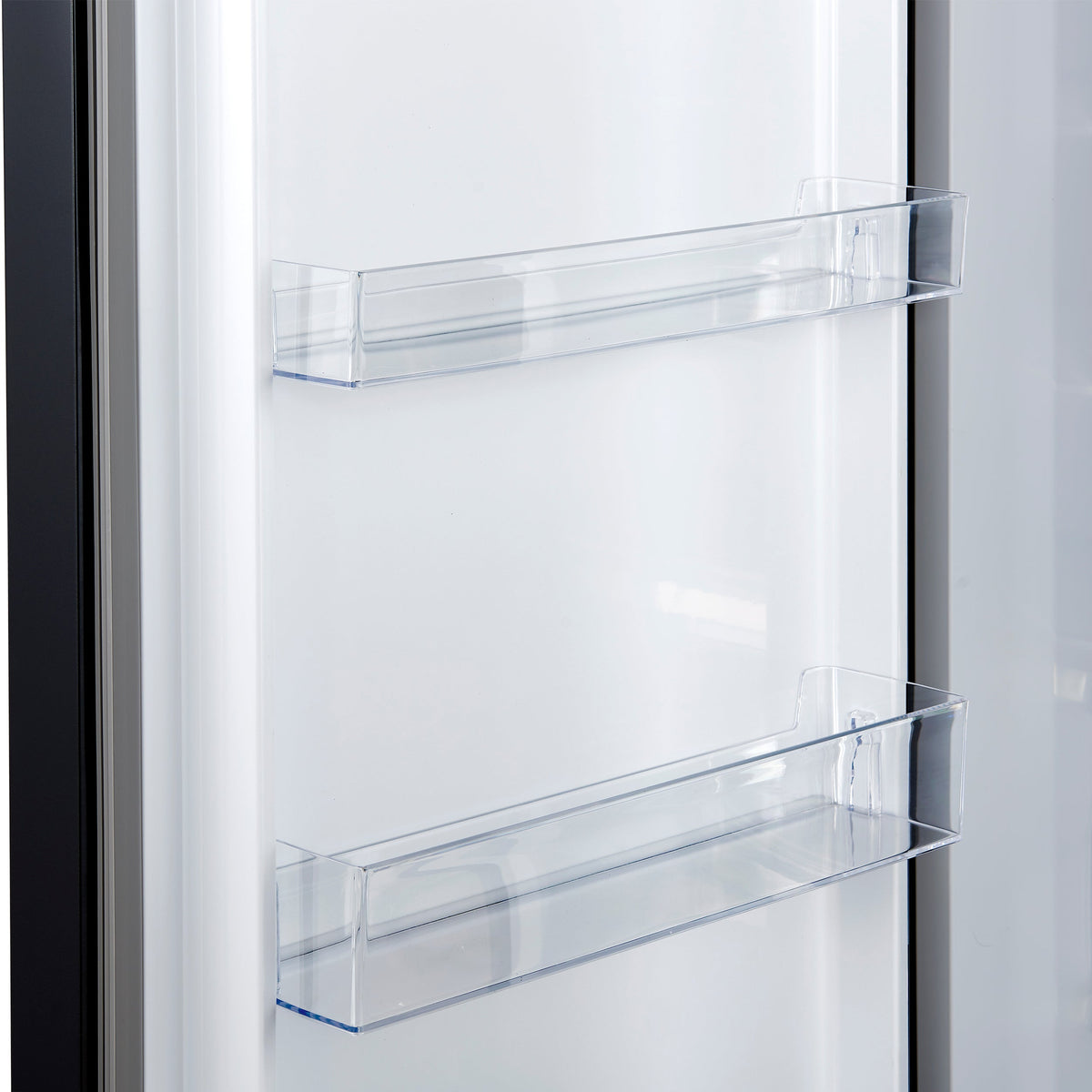 FORNO Maderno 28-Inch Convertible Upright Refrigerator/Freezer, 13.6 Cu. Ft., Black, Left Swing Door, Model FFFFD1722-28BLK-LS