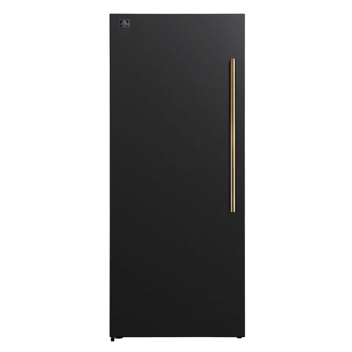 FORNO Maderno 28-Inch Convertible Upright Refrigerator/Freezer, 13.6 Cu. Ft., Black, Left Swing Door, Model FFFFD1722-28BLK-LS
