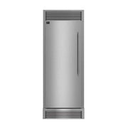FORNO Maderno 32 in. 13.6 cu ft Built-In Convertible Refrigerator/Freezer, Left Swing, Stainless Steel with Trim Kit (FFFFD1722-32LSG)