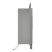 FORNO Maderno 32 in. 13.6 cu ft Built-In Convertible Refrigerator/Freezer, Left Swing, Stainless Steel with Trim Kit (FFFFD1722-32LSG)