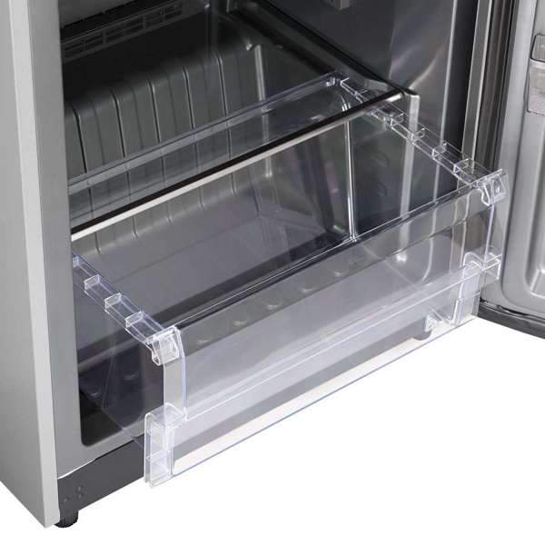FORNO Fortezza 28-Inch Right-Hinge Convertible Refrigerator/Freezer, Stainless Steel, Digital Controls (Model FFFFD1738-28RS)