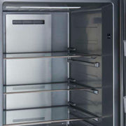 FORNO Fortezza 28-Inch Right-Hinge Convertible Refrigerator/Freezer, Stainless Steel, Digital Controls (Model FFFFD1738-28RS)