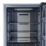 FORNO Fortezza 28-Inch Right-Hinge Convertible Refrigerator/Freezer, Stainless Steel, Digital Controls (Model FFFFD1738-28RS)