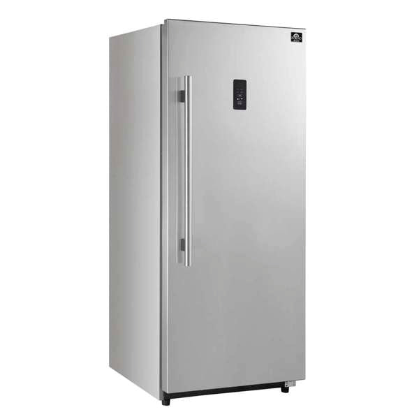 FORNO Fortezza 28-Inch Right-Hinge Convertible Refrigerator/Freezer, Stainless Steel, Digital Controls (Model FFFFD1738-28RS)