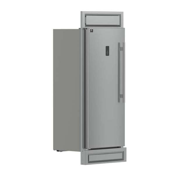 Forno Fortezza 32-Inch Left-Swing Upright Freezer with Automatic Ice Maker, Fast Freeze & Digital Controls, Stainless Steel Trim (Model FFFFD1738-32LMG)