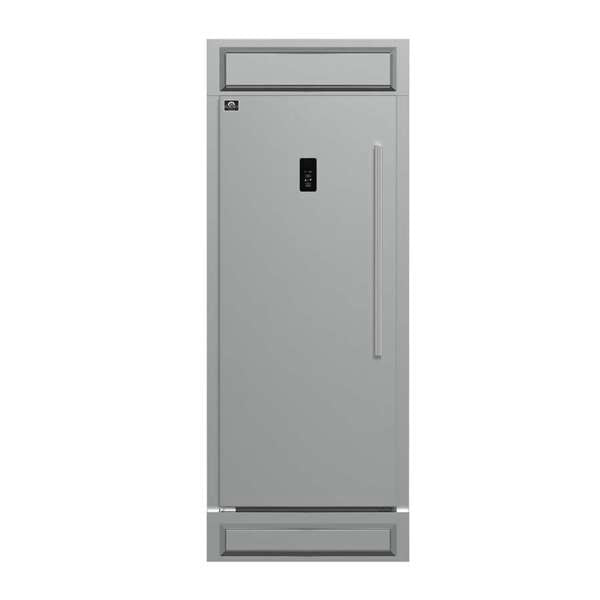 Forno Fortezza 32-Inch Left-Swing Upright Freezer with Automatic Ice Maker, Fast Freeze & Digital Controls, Stainless Steel Trim (Model FFFFD1738-32LMG)