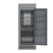 FORNO Fortezza 32-Inch Right-Swing Built-In Convertible Refrigerator/Freezer with Digital Controls and Grill Trim Kit, Model FFFFD1738-32RSG