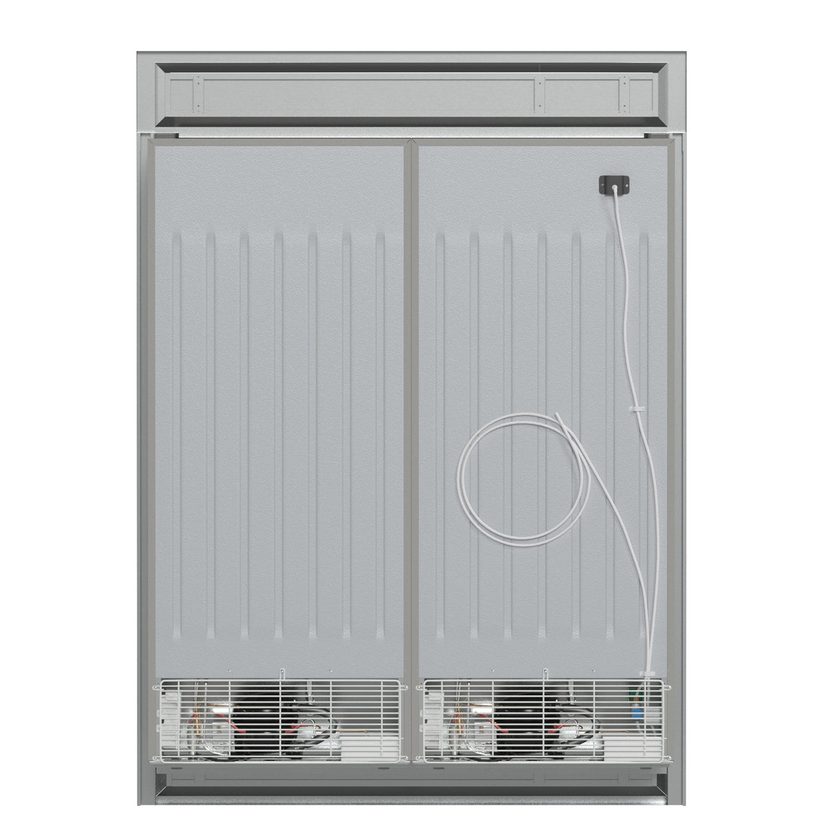 FORNO Fortezza 60-Inch Freestanding Refrigerator Freezer, 28 Cu. Ft., Automatic Ice Maker, Stainless Steel, Model FFFFD1738-60MG