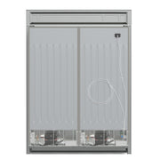 FORNO Fortezza 60-Inch Freestanding Refrigerator Freezer, 28 Cu. Ft., Automatic Ice Maker, Stainless Steel, Model FFFFD1738-60MG